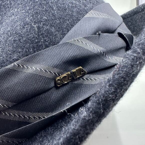 Scala Four Seasons Felt Soft 100% Wool Fedora Dorfman Pacific Hat Size Medium - Picture 3 of 9